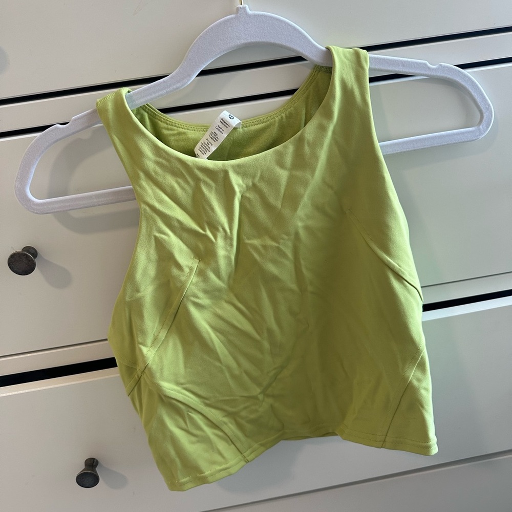 Lululemon Green Workout Top
